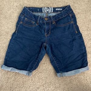 Bermuda Jean Shorts
